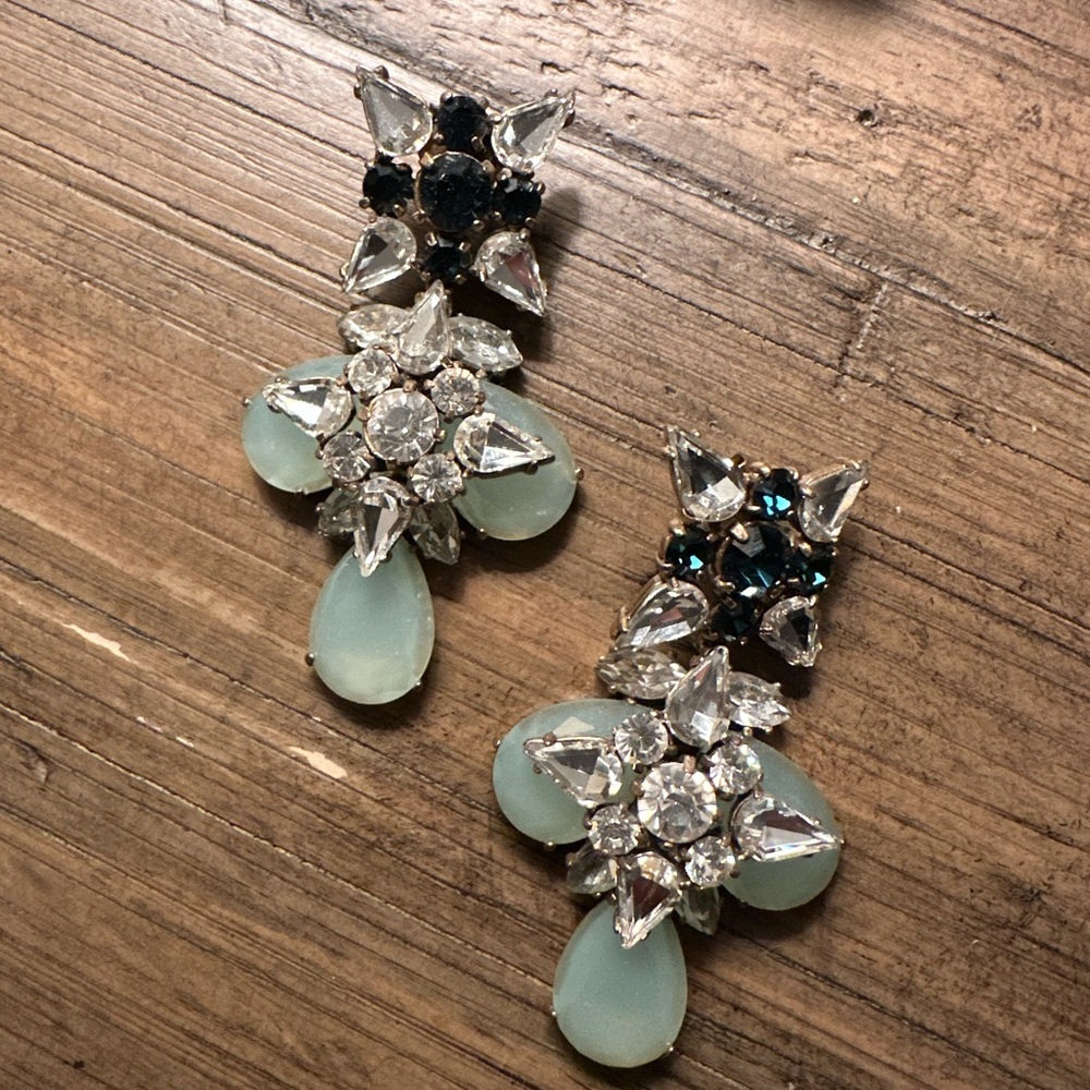 J.Crew Jewel d Drop Earrings